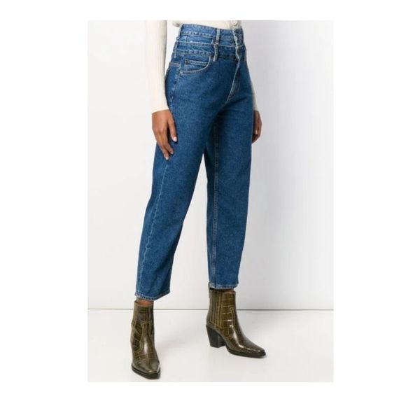 Sandro | Kitty Double Waist Jeans - Picture 1 of 6